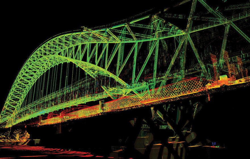 Обследование и сканирование мостов Обследование и сканирование мостов